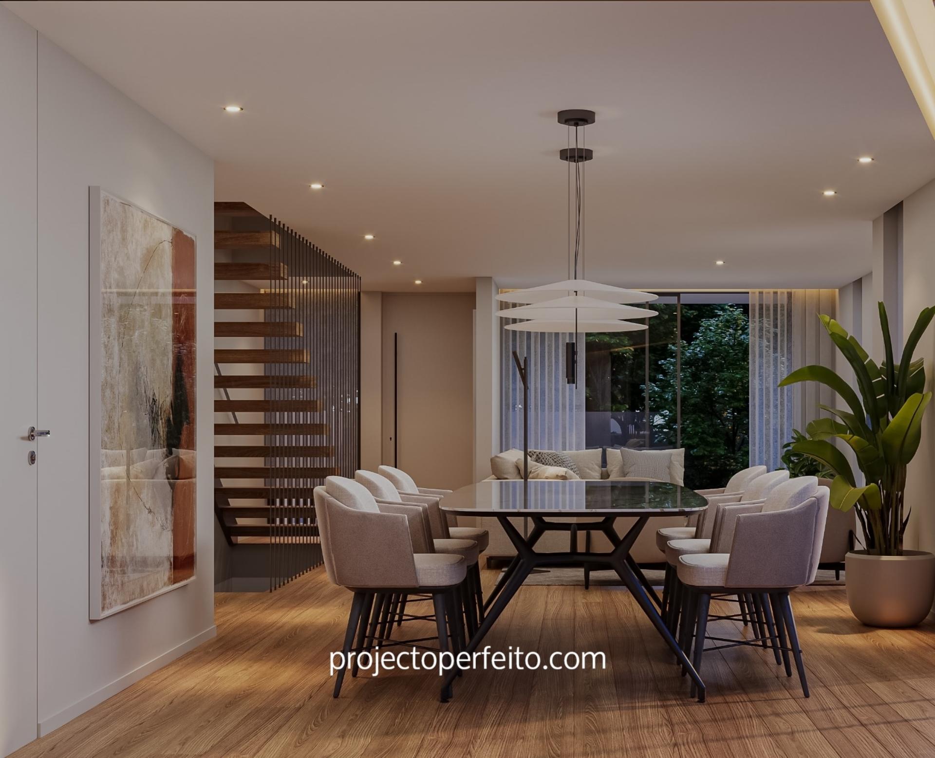 Moradia T3 de 3 frentes com elevador e garagem fechada