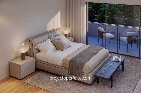 Moradia T3 de 3 frentes com elevador e garagem fechada