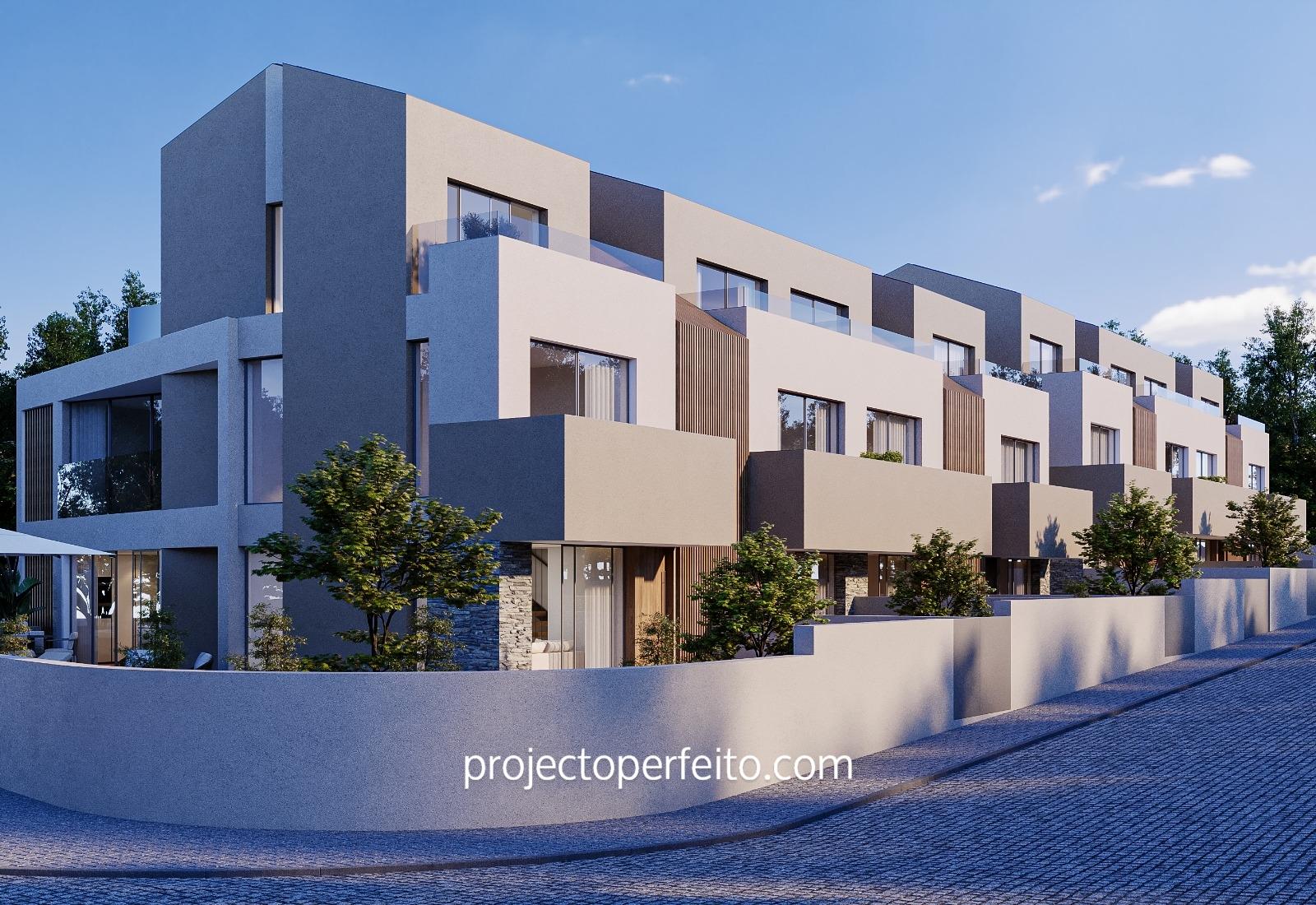Moradia T3 de 3 frentes com elevador e garagem fechada