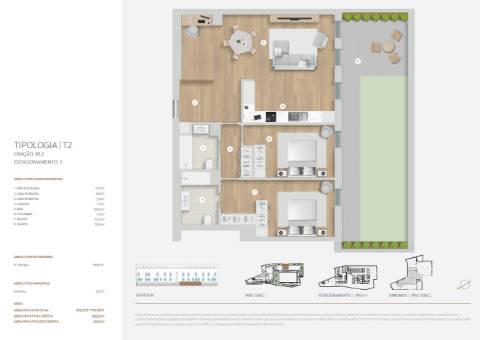 Apartamento T2 Venda em Cedofeita, Santo Ildefonso, Sé, Miragaia, São Nicolau e Vitória,Porto