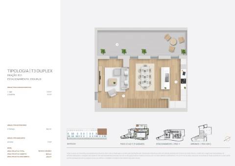 Apartamento T3 DUPLEX Venda em Cedofeita, Santo Ildefonso, Sé, Miragaia, São Nicolau e Vitória,Porto