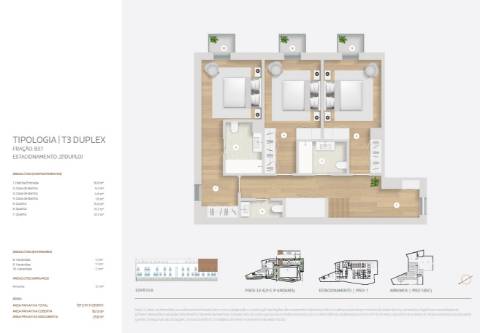 Apartamento T3 DUPLEX Venda em Cedofeita, Santo Ildefonso, Sé, Miragaia, São Nicolau e Vitória,Porto