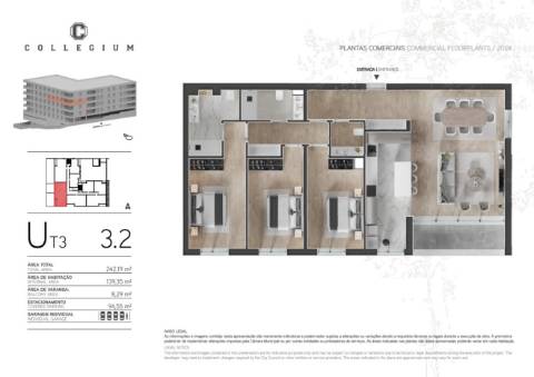 Apartamento T3 Venda em Canidelo,Vila Nova de Gaia