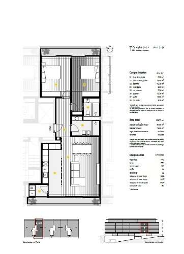 Apartamento T2 Venda em Canidelo,Vila Nova de Gaia