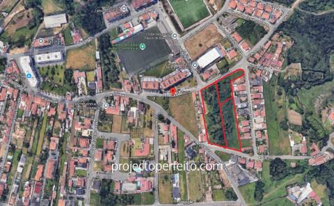 Terreno Urbano  Venda em Paços de Brandão,Santa Maria da Feira