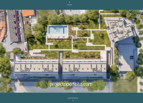 Apartamento T3 com Suíte e Terraço - Empreendimento Ocean Terrace, Leça da Palmeira.
