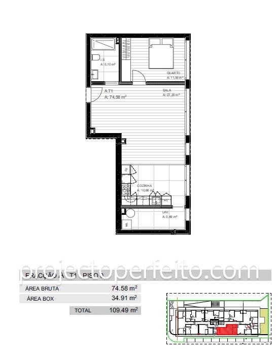Apartamento T1 Venda em Grijó e Sermonde,Vila Nova de Gaia