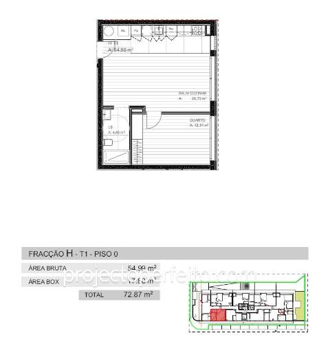 Apartamento T1 Venda em Grijó e Sermonde,Vila Nova de Gaia