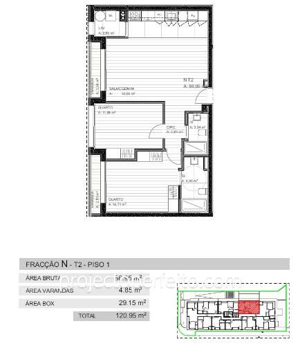 Apartamento T2 Venda em Grijó e Sermonde,Vila Nova de Gaia