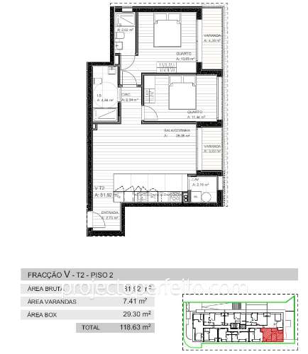 Apartamento T2 Venda em Grijó e Sermonde,Vila Nova de Gaia