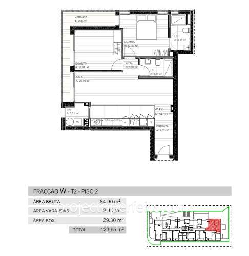 Apartamento T2 Venda em Grijó e Sermonde,Vila Nova de Gaia