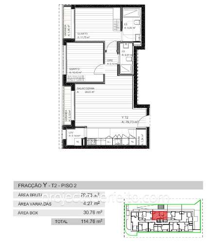 Apartamento T2 Venda em Grijó e Sermonde,Vila Nova de Gaia