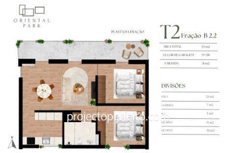 Apartamento T2 Venda em Campanhã,Porto