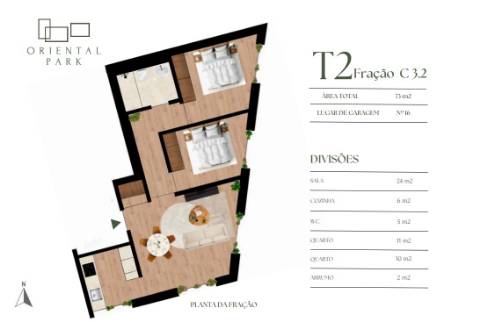 Apartamento T2 Venda em Campanhã,Porto