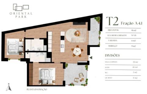 Apartamento T2 Venda em Campanhã,Porto