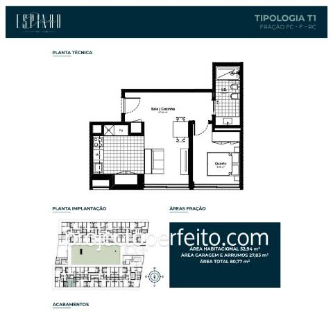 Apartamento T1 Arrendamento em Espinho,Espinho