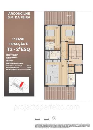 Apartamento T2 Venda em Argoncilhe,Santa Maria da Feira