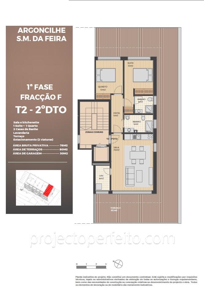 Apartamento T2 Venda em Argoncilhe,Santa Maria da Feira