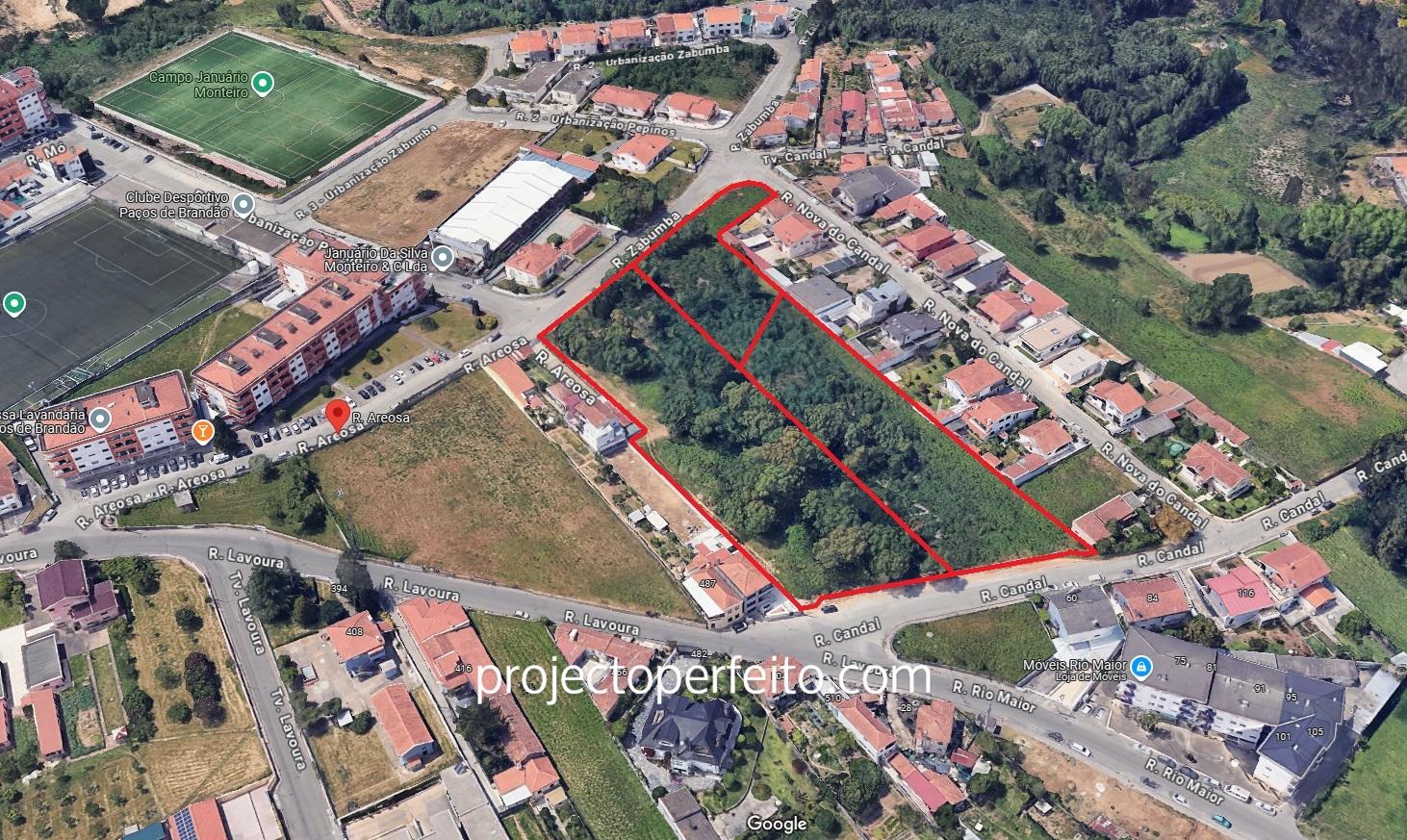 Terreno Urbano  Venda em Paços de Brandão,Santa Maria da Feira