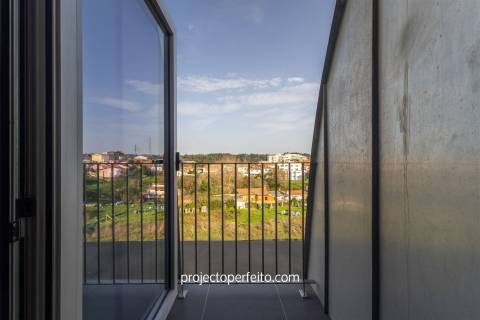 Penthouse de tipologia T4 com terraço de 160 metros quadrados.