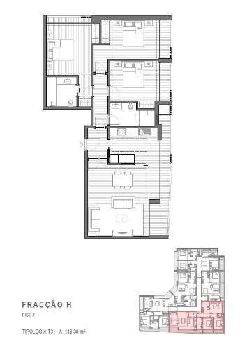 Apartamento T3 Venda em Silvalde,Espinho