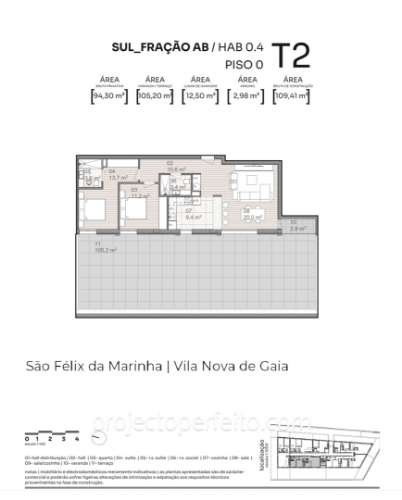 Apartamento T2 Venda em São Félix da Marinha,Vila Nova de Gaia