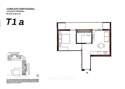 Apartamento T1 Venda em Santa Marinha e São Pedro da Afurada,Vila Nova de Gaia