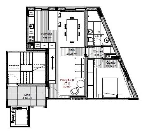 Apartamento T1 Venda em Anta e Guetim,Espinho