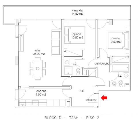 Avenida Marginal Buarcos – Apartamento Novo + Aparcamento