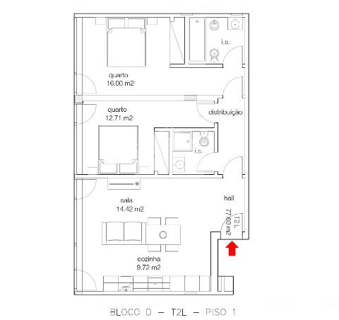 Avenida Marginal Buarcos – Apartamento Novo + Aparcamento