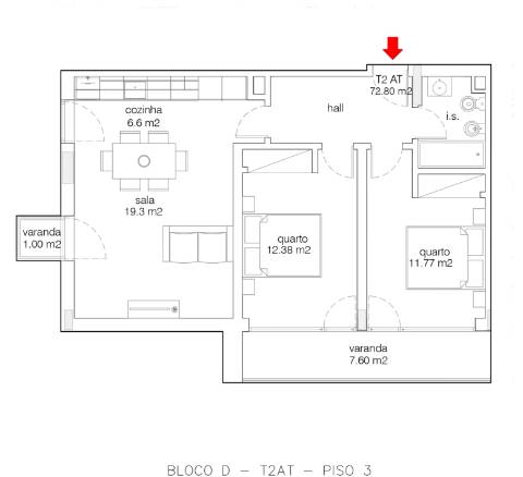 Avenida Marginal Buarcos – Apartamento Novo + Aparcamento