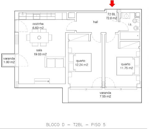 Avenida Marginal Buarcos – Apartamento Novo + Aparcamento