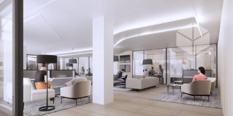 ESCRITÓRIO _ No coração da cidade e mesmo ao lado do Casino e do Mercado Municipal da Figueira