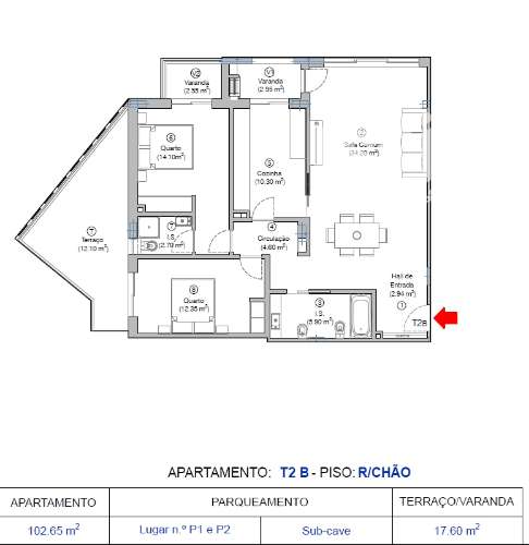 T2+ AP+ ARRUMO - Na cidade da Figueira da Foz