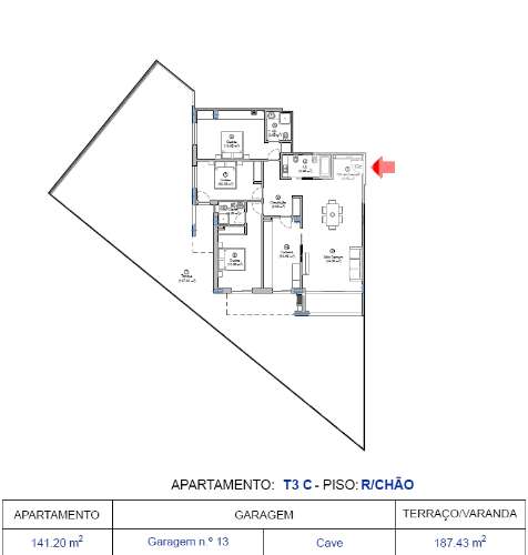 T3 + GARAGEM _ Na cidade da Figueira da Foz