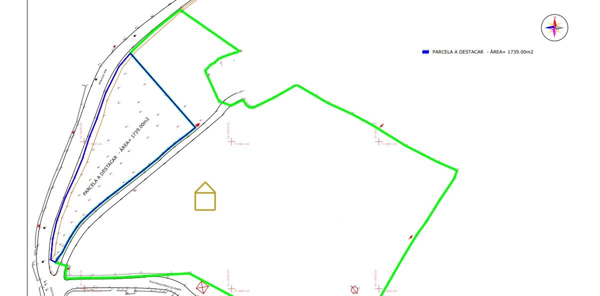 TERRENO RÚSTICO COM 1.739 M² – RUA DA EMIDE, BUARCOS