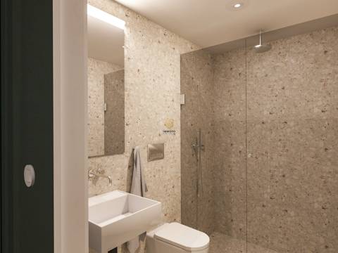 Apartamento T1 Duplex novo para venda, junto à Rotunda da Boavista e à Casa da Música, Porto