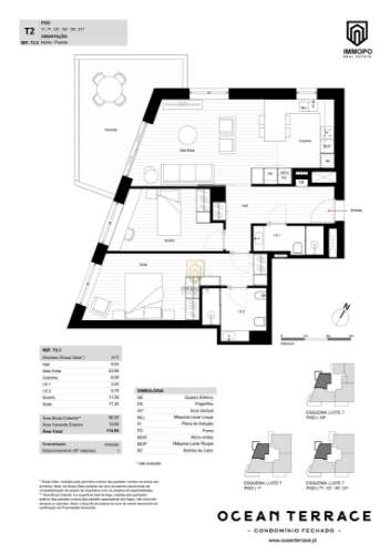 Apartamento T2 Venda em Matosinhos e Leça da Palmeira,Matosinhos