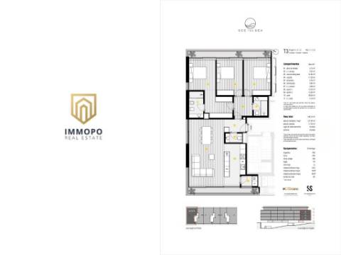 Apartamento T3 Venda em Canidelo,Vila Nova de Gaia