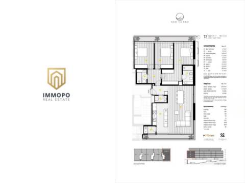 Apartamento T3 Venda em Canidelo,Vila Nova de Gaia