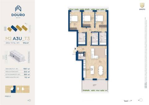 Apartamento T3 Venda em Santa Marinha e São Pedro da Afurada,Vila Nova de Gaia