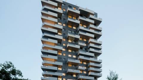 Apartamento T2 em condomínio privado de luxo, à venda em Leça da Palmeira, Porto