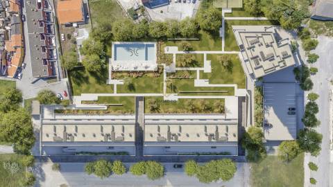 Apartamento T2 em condomínio privado de luxo, à venda em Leça da Palmeira, Porto