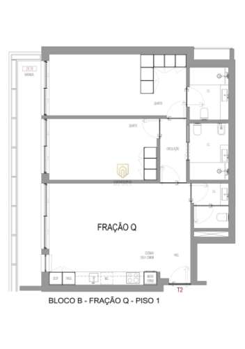 Apartamento T2 de luxo, Praia da Madalena