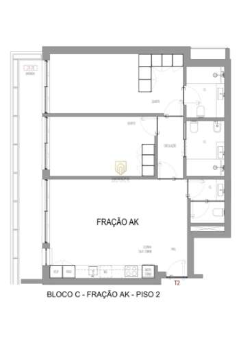 Apartamento T2 de luxo, Praia da Madalena