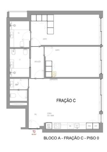 Apartamento T2 de luxo, Praia da Madalena