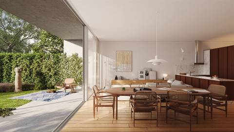 Apartamento T0 de luxo em Leça da Palmeira