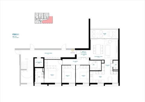 Apartamento T3 de luxo em Leça da Palmeira