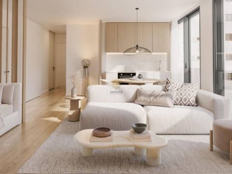 T1+1 de luxo em Matosinhos com 49 m2
