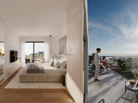 T1+1 de luxo em Matosinhos com 49 m2